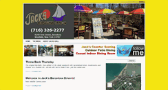 Desktop Screenshot of jacksbarcelonagrill.com