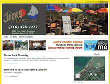 Tablet Screenshot of jacksbarcelonagrill.com